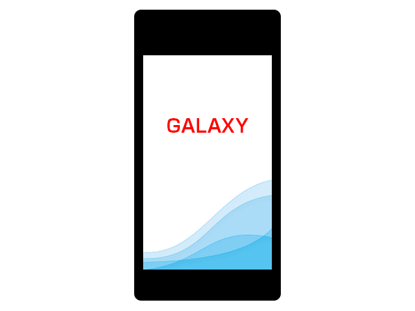 galaxy端末
