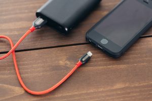 圏外表示になったiPhone