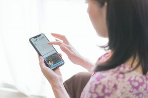 iPhone豆知識 ～ワンタッチで先頭に戻る方法～
