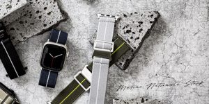 軍用ウォッチストラップを再現したApple Watchバンド「GRAMAS COLORS “MARINE NATIONALE” STRAP」に新色追加！