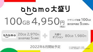 ahamo大盛り爆誕！！