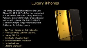 純金のiPhone13ProMAX!?