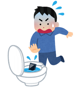 タブレットの水没故障