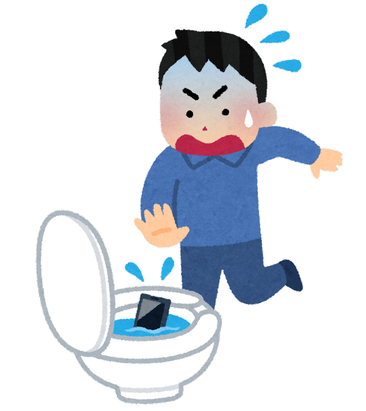 タブレットの水没故障