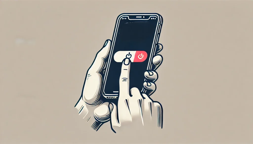 iPhoneの強制再起動