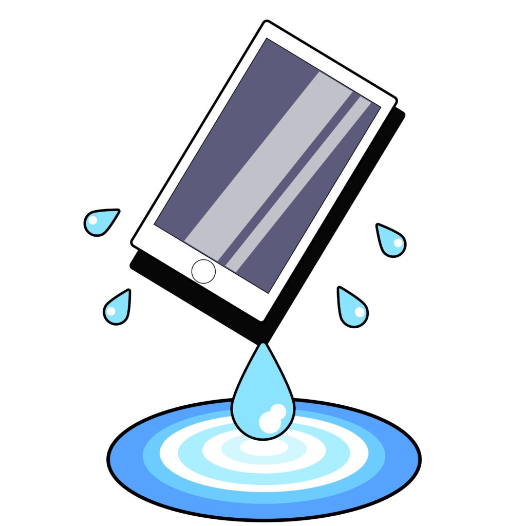 iPhoneの水没マーク(LCI)の確認