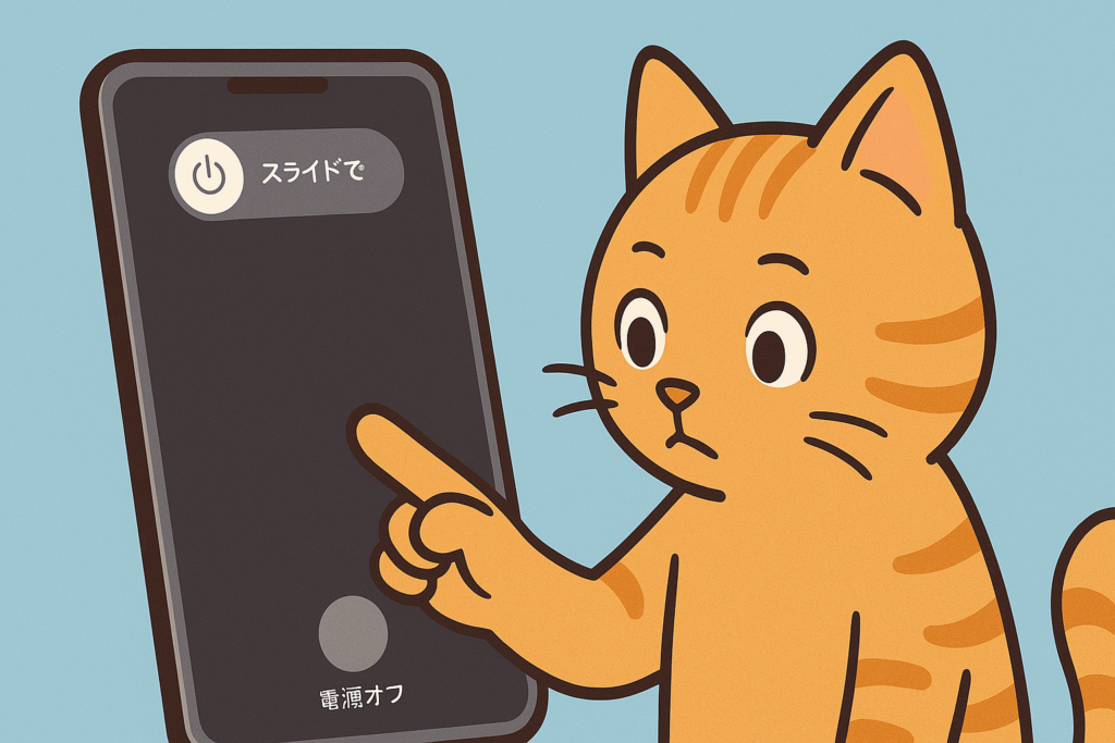 反応しないiPhoneの再起動