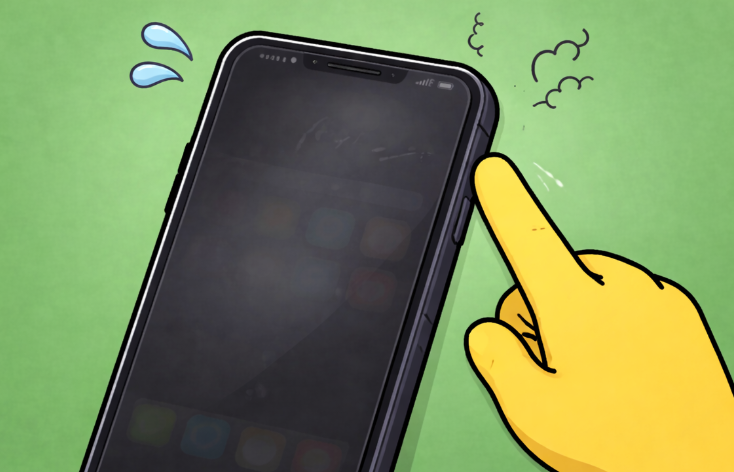 iPhoneの画面が消えない・スリープしない原因と直し方
