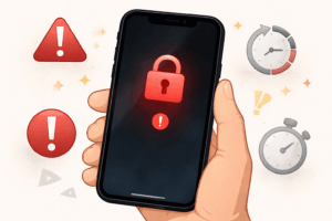 【完全版】iPhoneは使用できません表示の原因と対処法を徹底解説